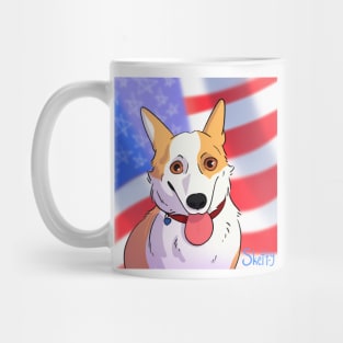 American Corgi Mug